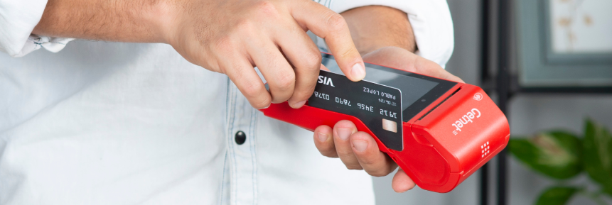 Cobrar con tarjeta de crédito