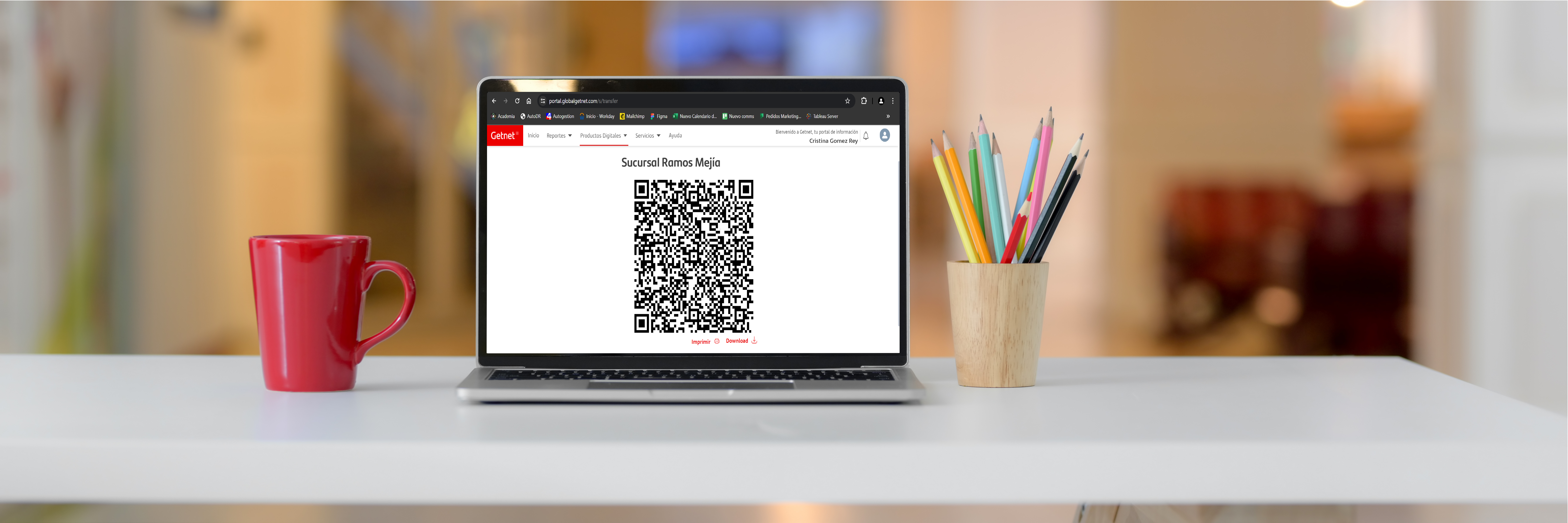 Cobrar con QR desde el portal